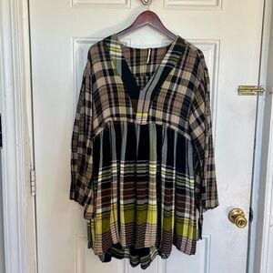 Free People | Plaid Minidress